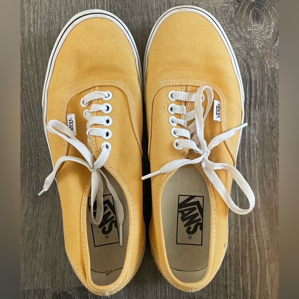 Vans Authentic Shoe (Yellow)